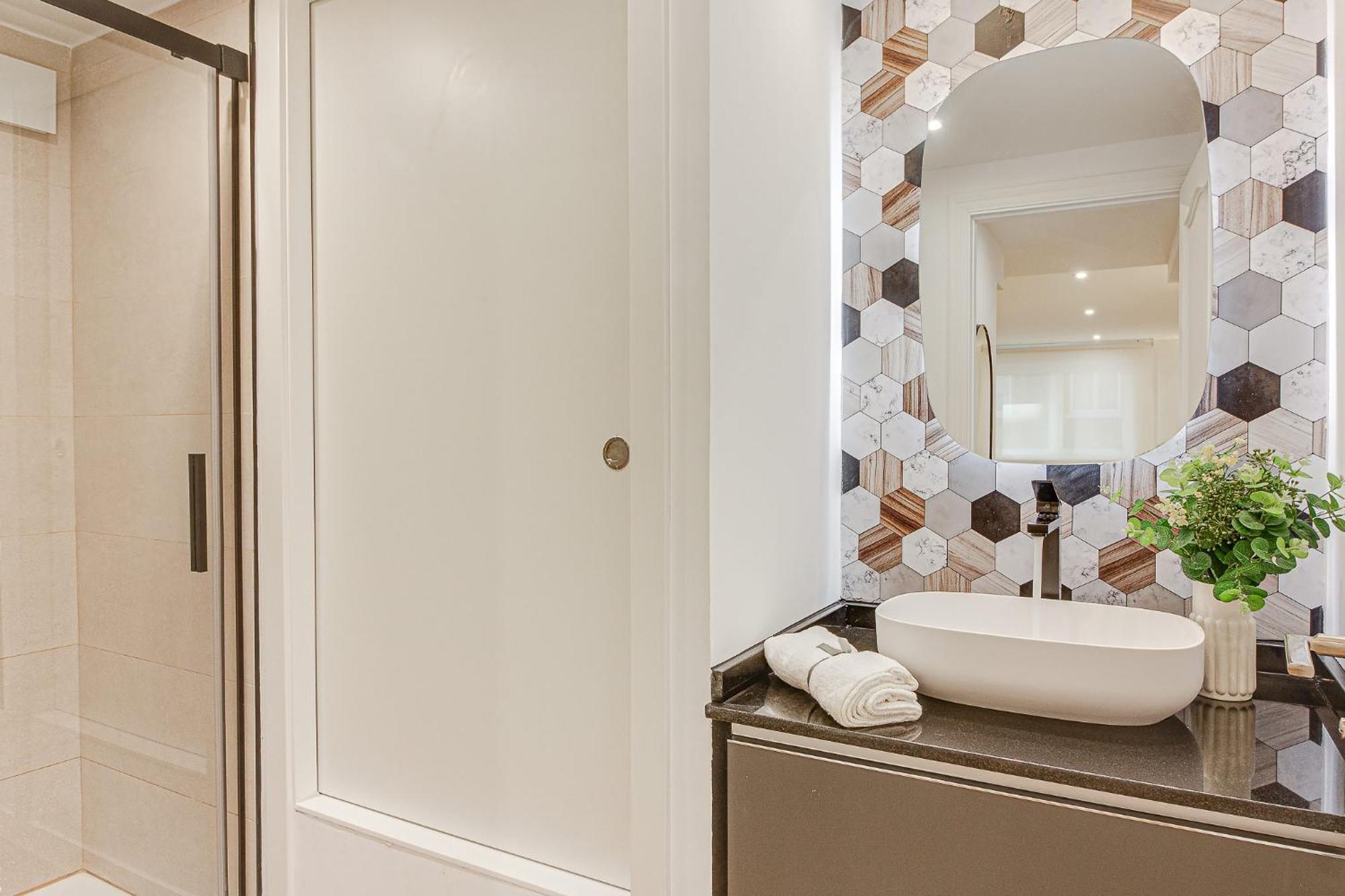 Diseno A Coruna Con Garaje Gratis By Theblueapartments Com Exterior foto