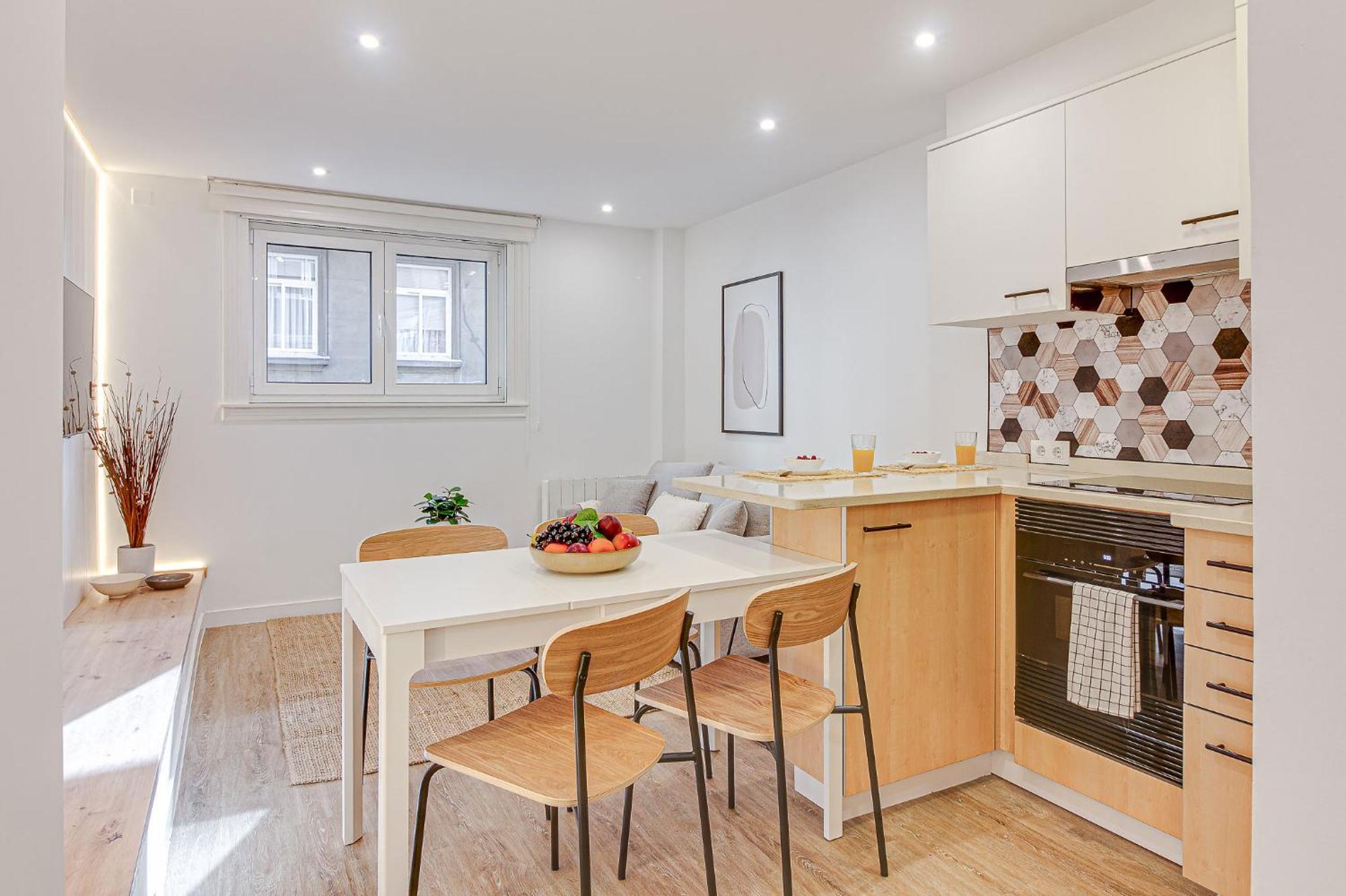 Diseno A Coruna Con Garaje Gratis By Theblueapartments Com Exterior foto